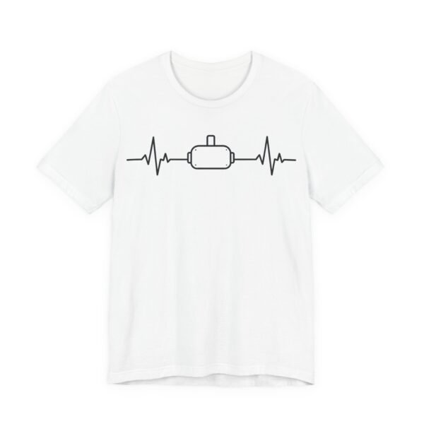 VR Heartbeat Graphic Tee | My Heart Beats for Virtual Reality T-Shirt, Casual Unisex Shirt for Gamers