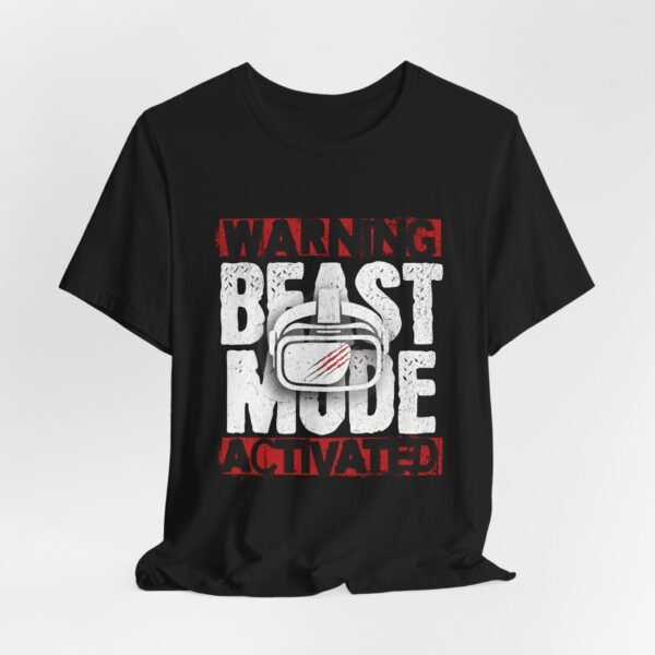 VR Beast Mode Unisex Tee, Virtual Reality T-Shirt, Gamer Apparel