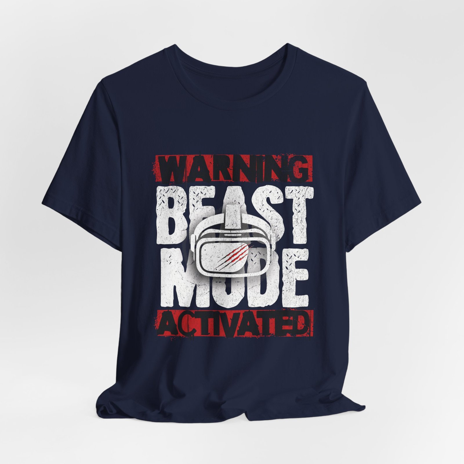 VR Beast Mode Unisex Tee, Virtual Reality T-Shirt, Gamer Apparel - Image 8