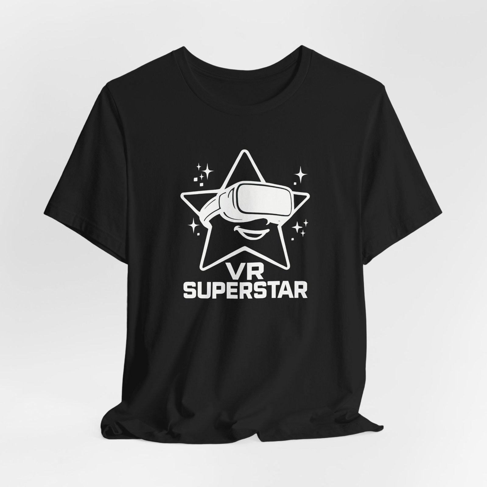 VR Superstar Unisex T-Shirt, Gaming Apparel, Virtual Reality Gift, Casual Wear, Gamer Tee, Fun Graphic Tee - Image 7