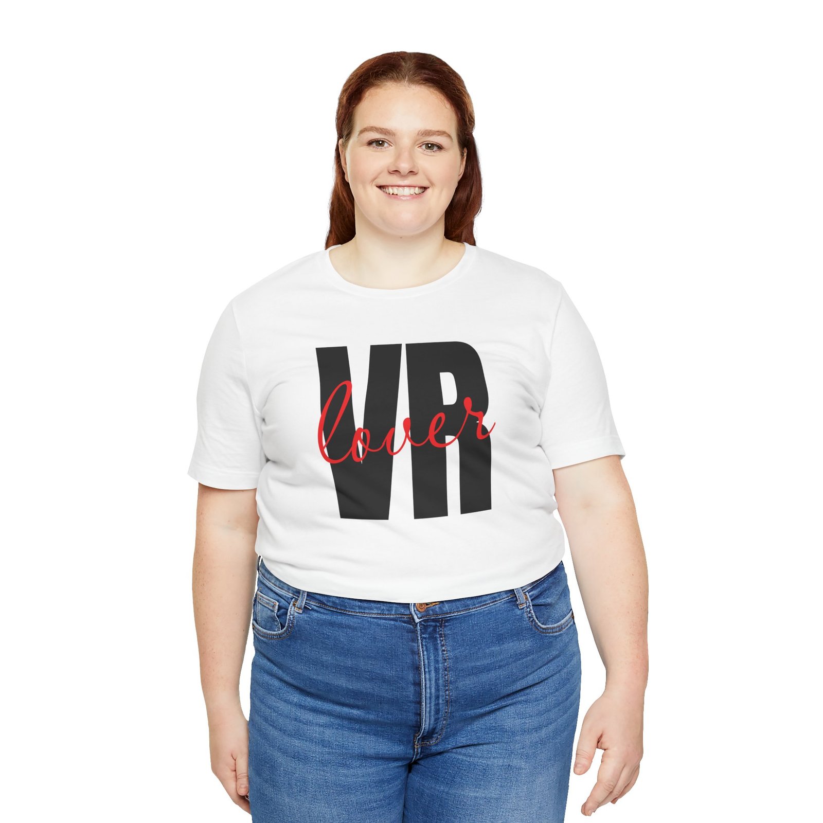 VR Lover Unisex Tee, Casual Gamer Shirt, Gift for Virtual Reality Lovers, Tech Apparel - Image 4