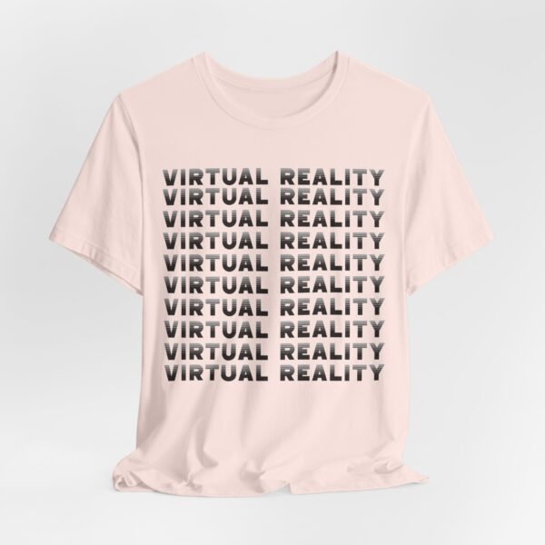 Virtual Reality on Repeat Graphic Tee, VR Enthusiast T-Shirt, Unisex Casual Shirt for Gamers, Perfect Gift for Tech Lovers, Virtual Reality Fashion