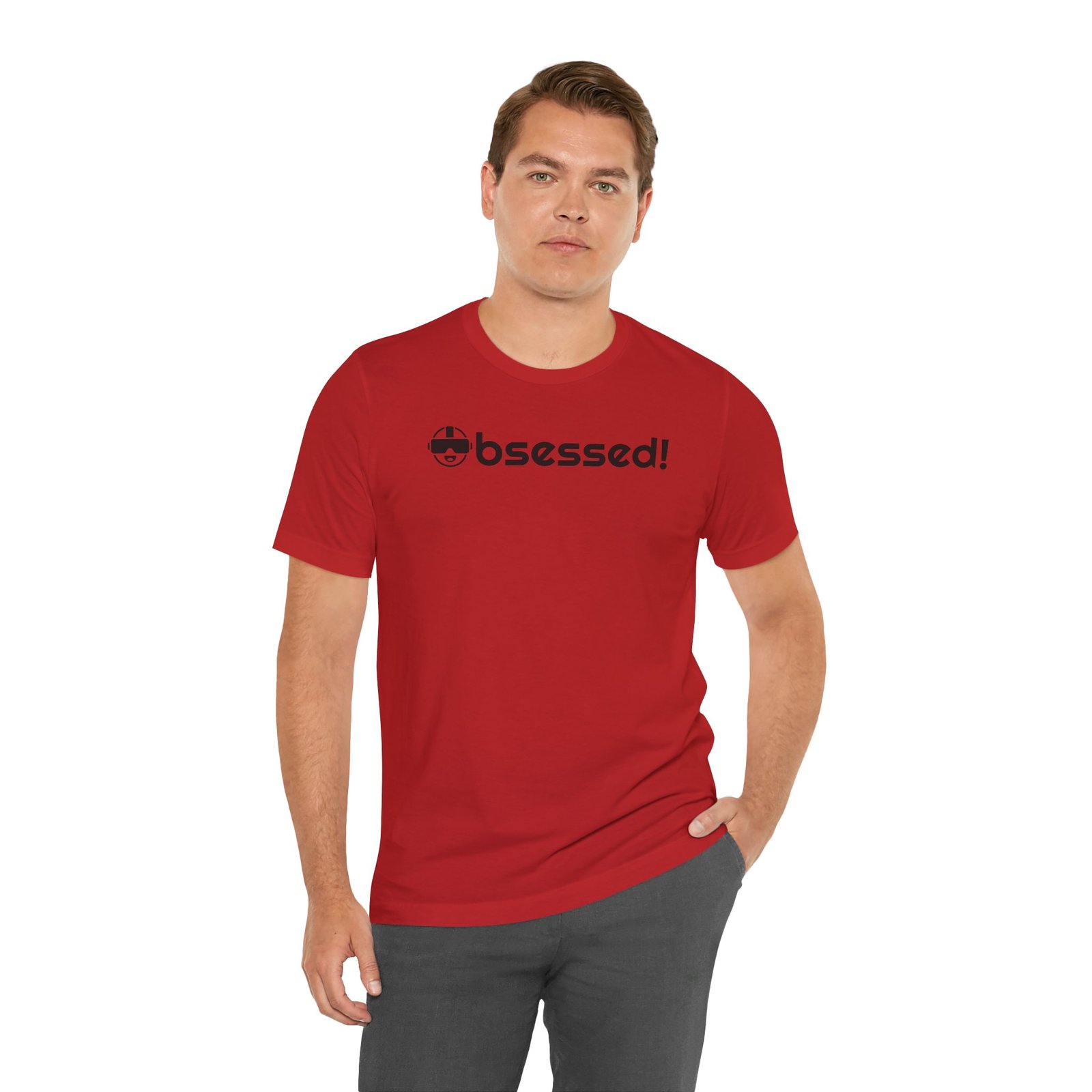 VR Obsessed Unisex Tee – Funny VR Shirt, VR Gamer Gift, Virtual Reality Apparel, Tech Enthusiast Gift, VR Fan Merchandise - Image 12