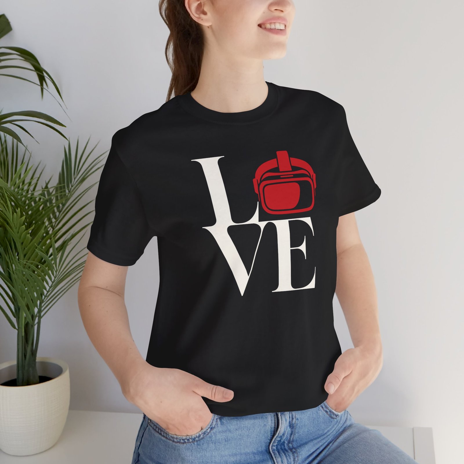 I ♥ VR Unisex Tee - Image 6