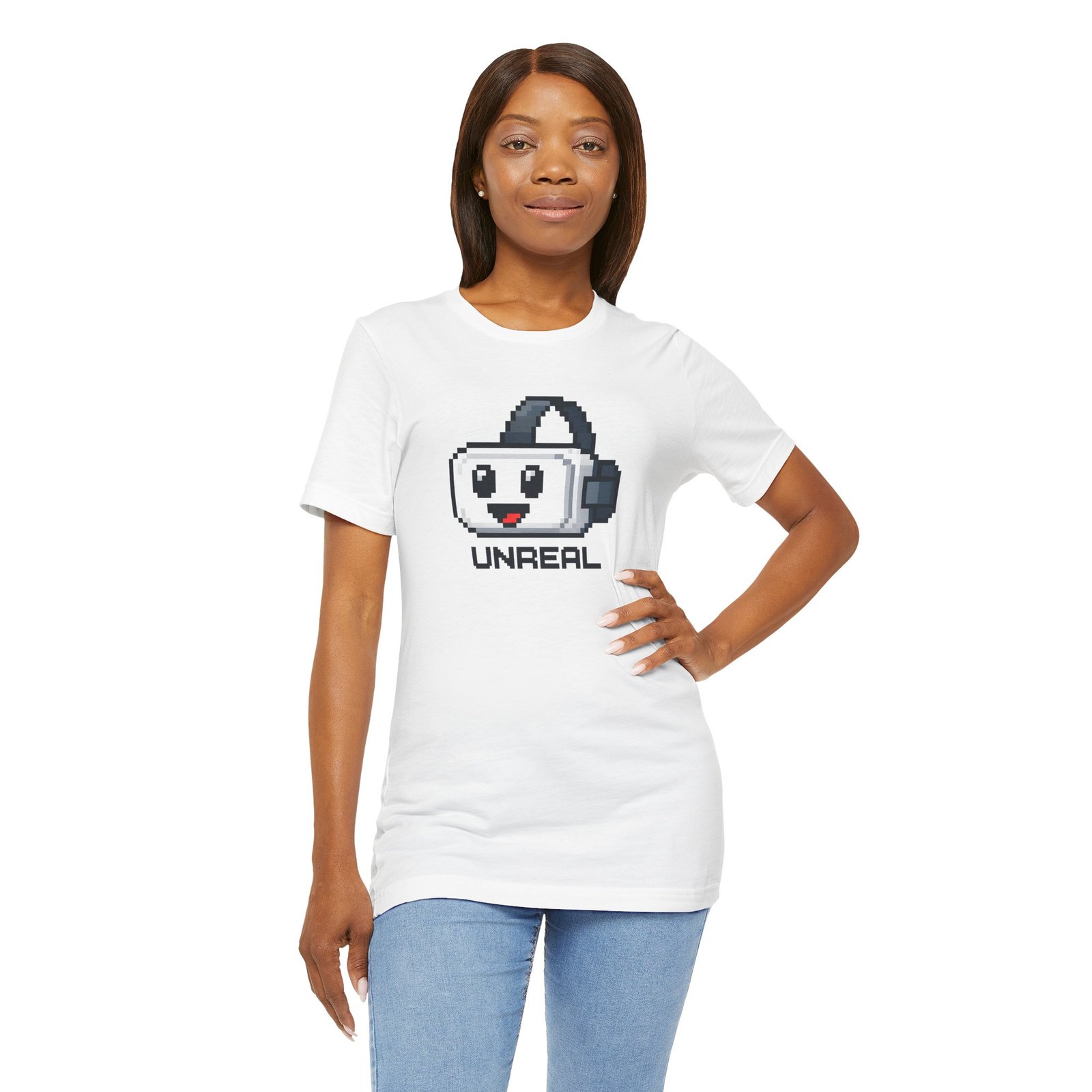 Playful Pixelated VR Headset Tee - Image 4