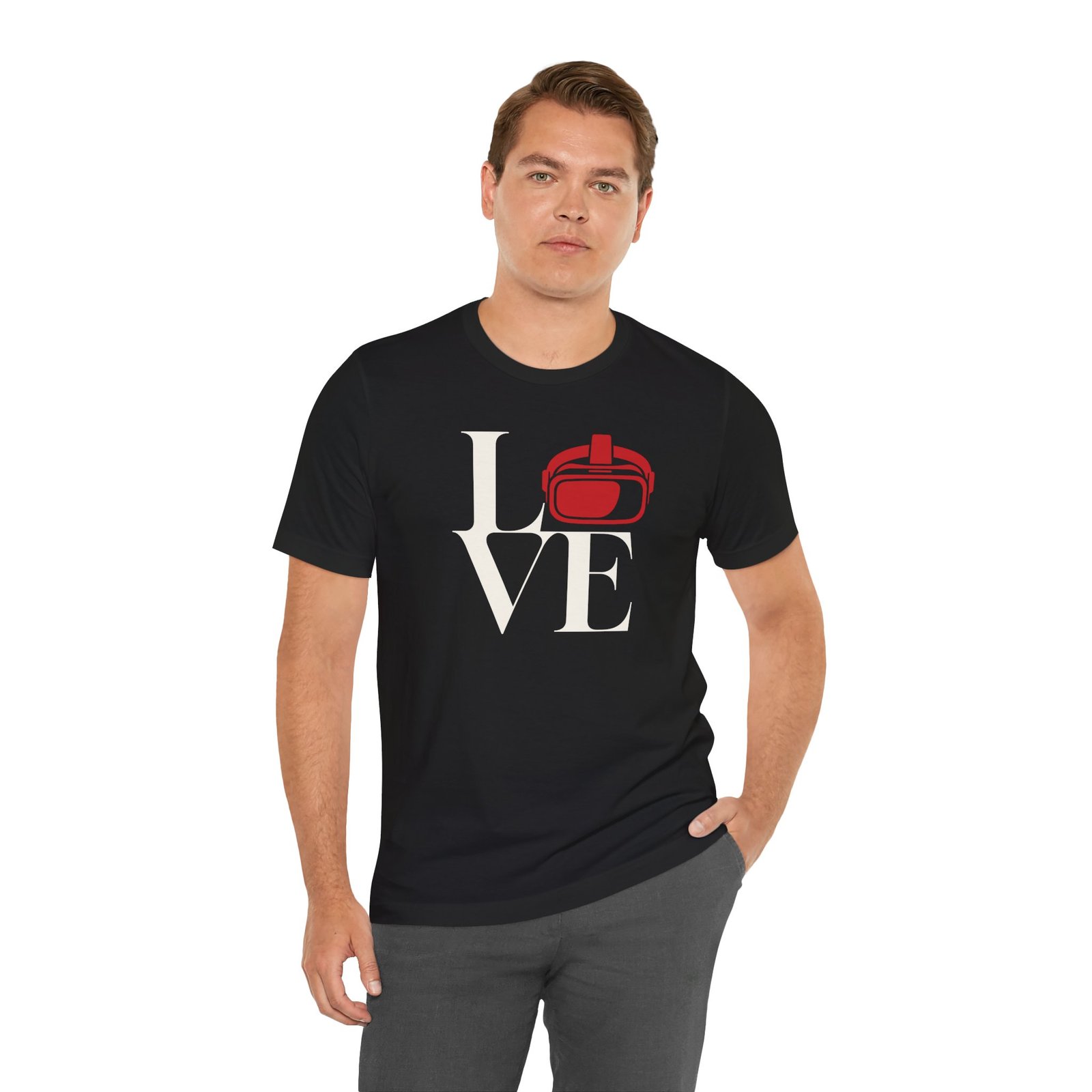 I ♥ VR Unisex Tee - Image 3