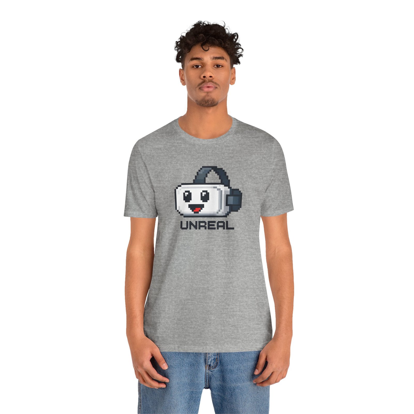 Playful Pixelated VR Headset Tee - Image 11
