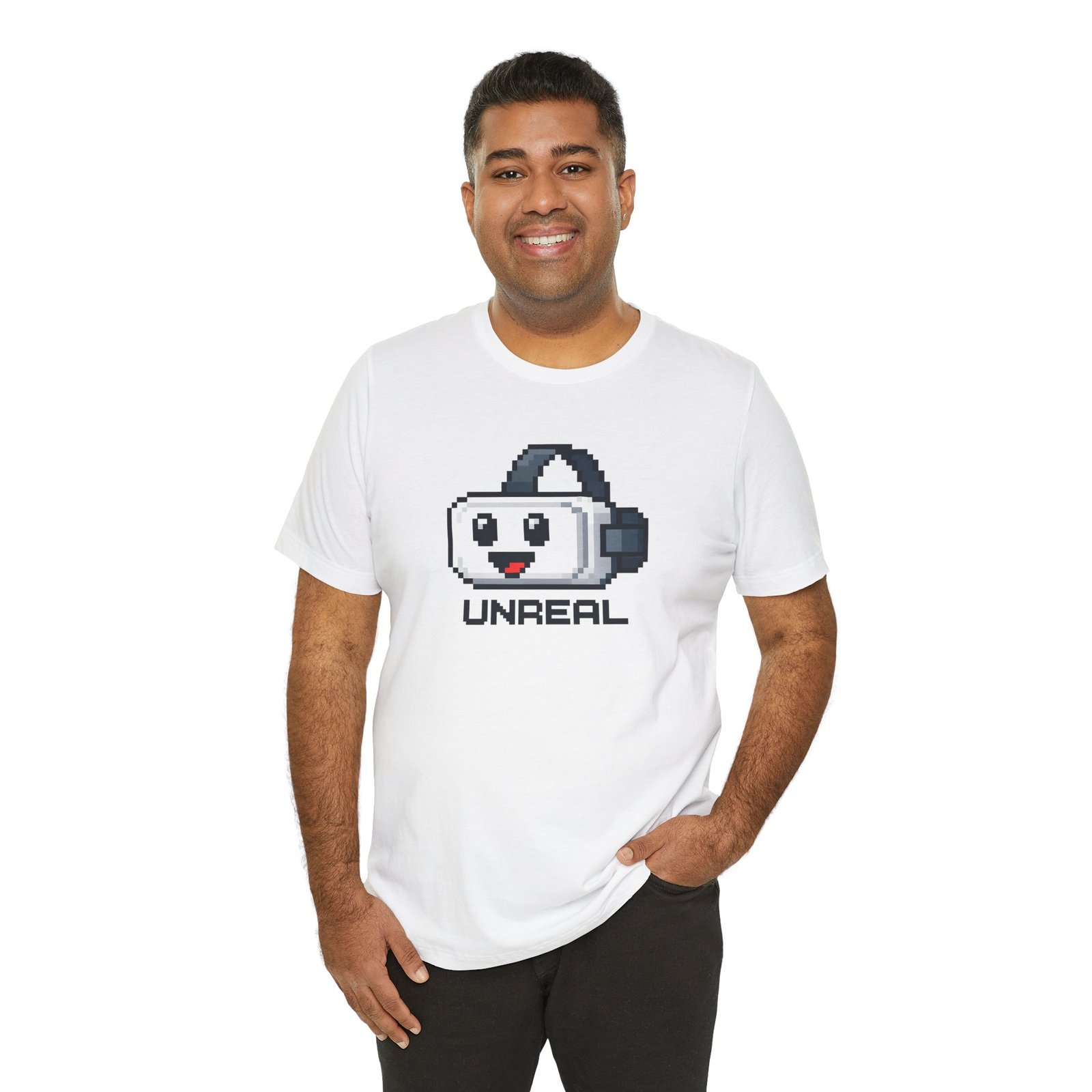 Playful Pixelated VR Headset Tee - Image 3