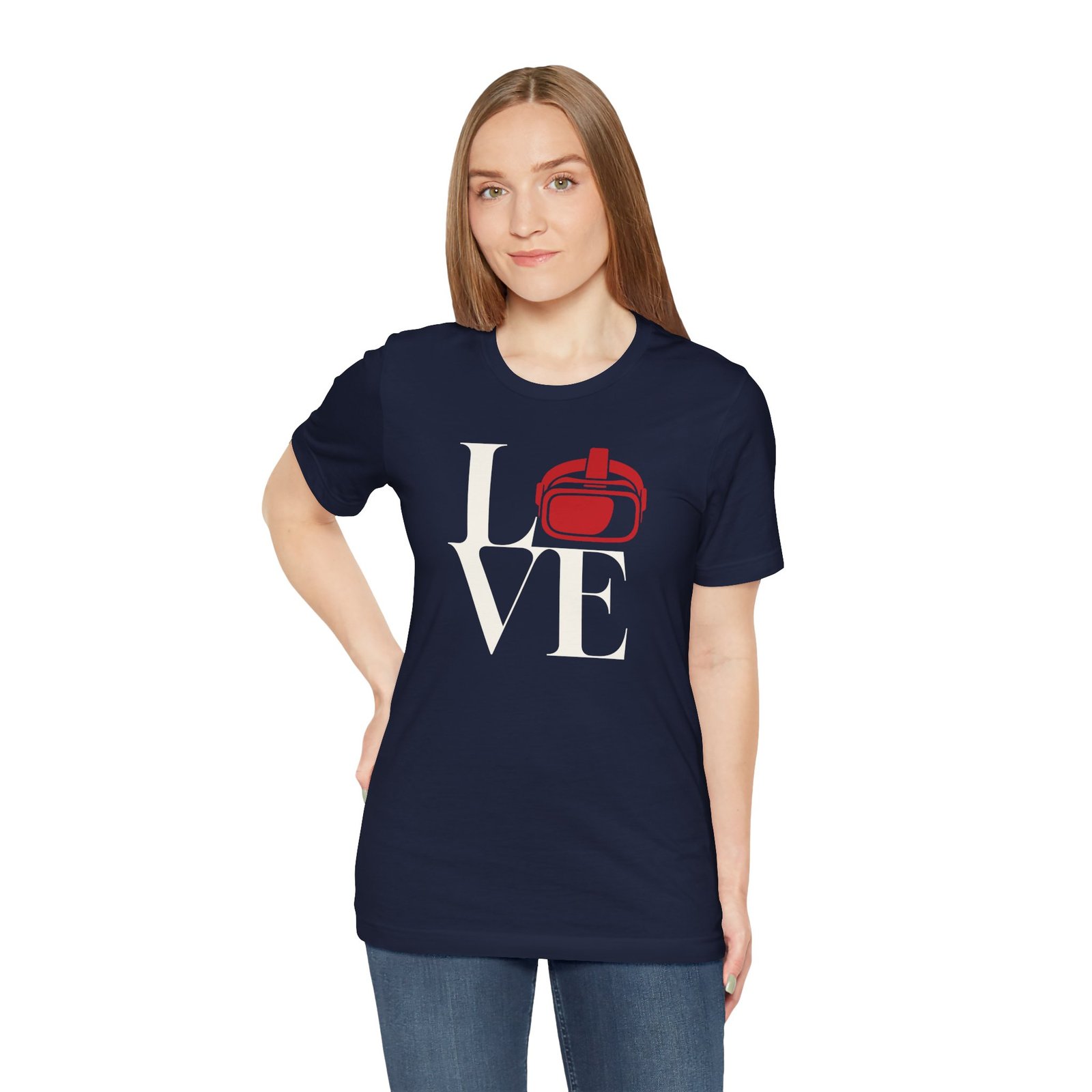 I ♥ VR Unisex Tee - Image 9