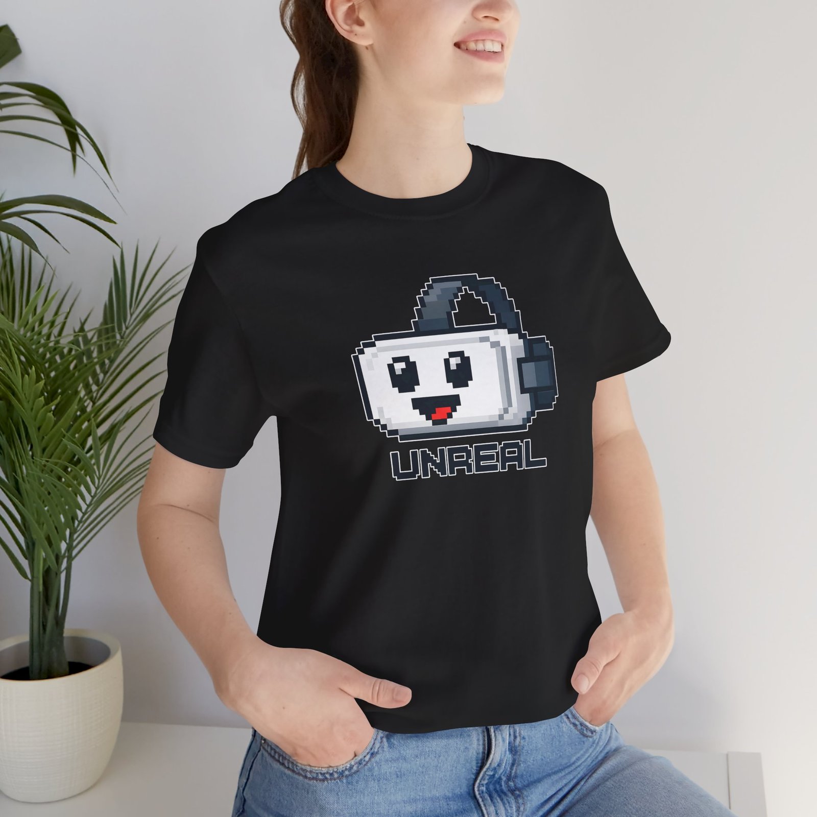 Playful Pixelated VR Headset Tee - Image 9