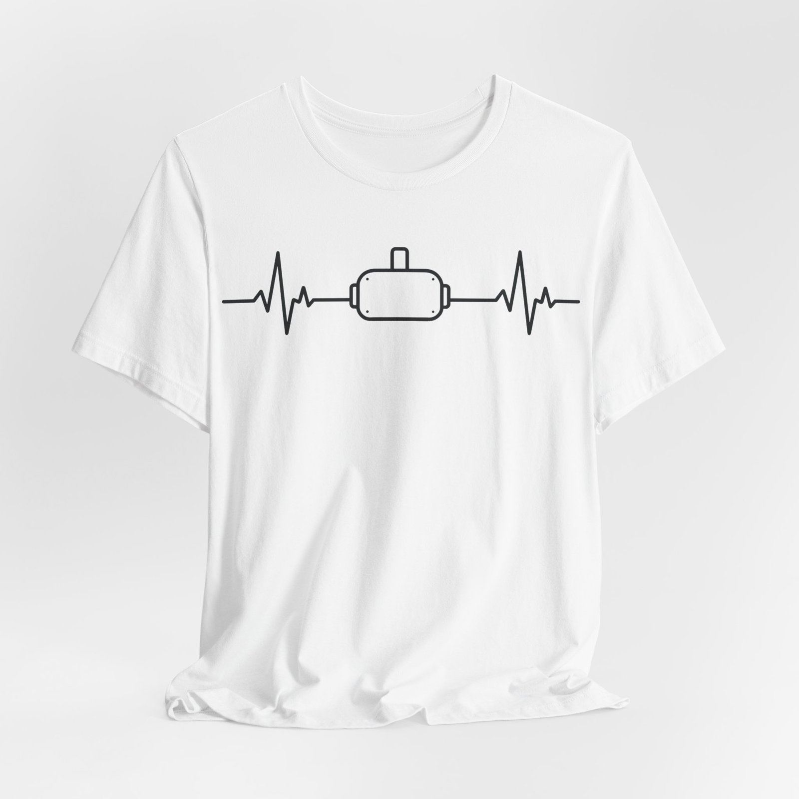 VR Heartbeat Graphic Tee - Image 13