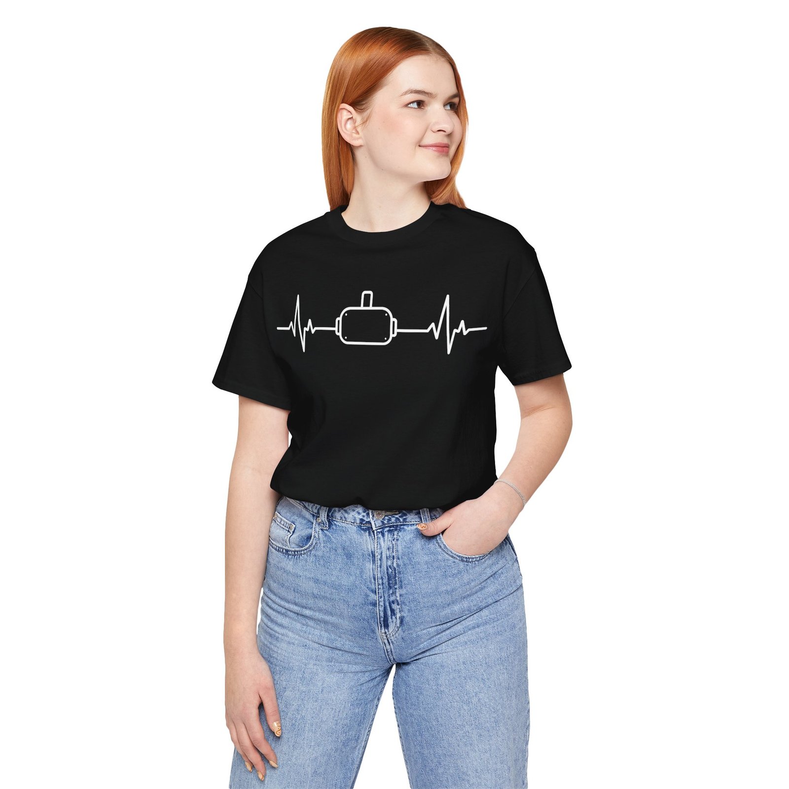 VR Heartbeat Graphic Tee - Image 5
