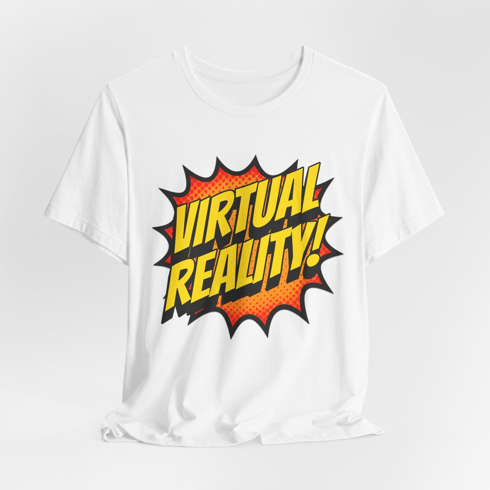 Virtual Reality Comic Burst Unisex Jersey - Image 13