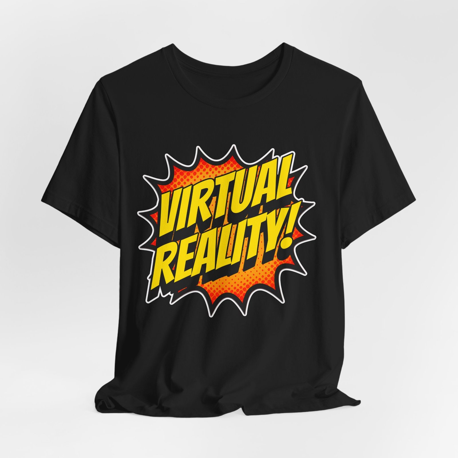 Virtual Reality Comic Burst Unisex Jersey