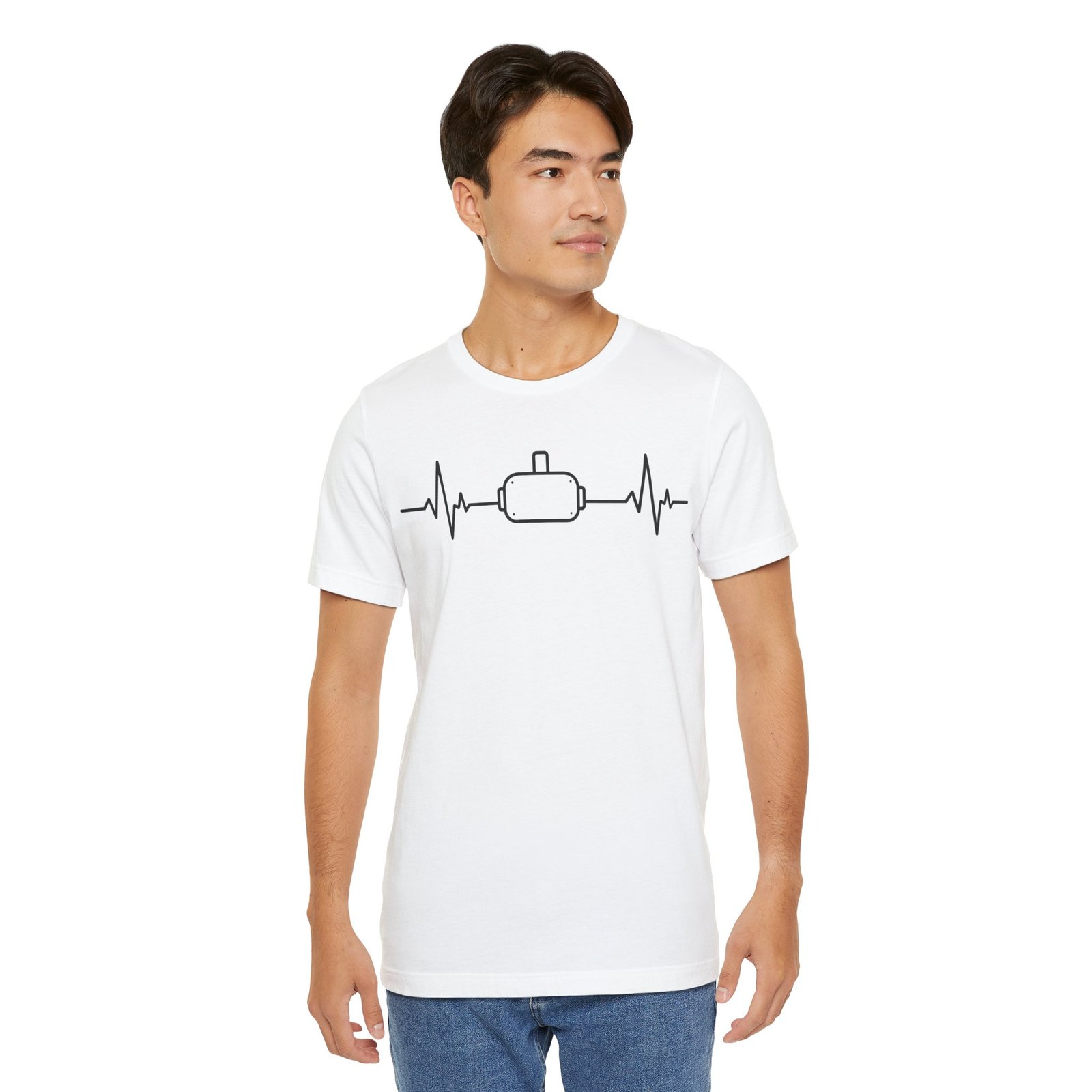 VR Heartbeat Graphic Tee - Image 10