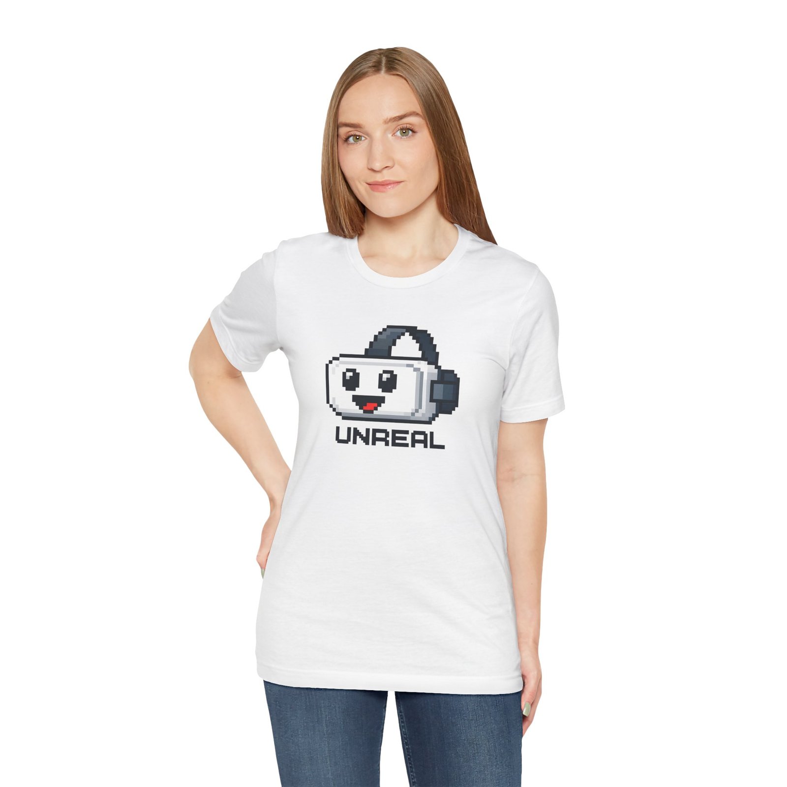 Playful Pixelated VR Headset Tee - Image 2